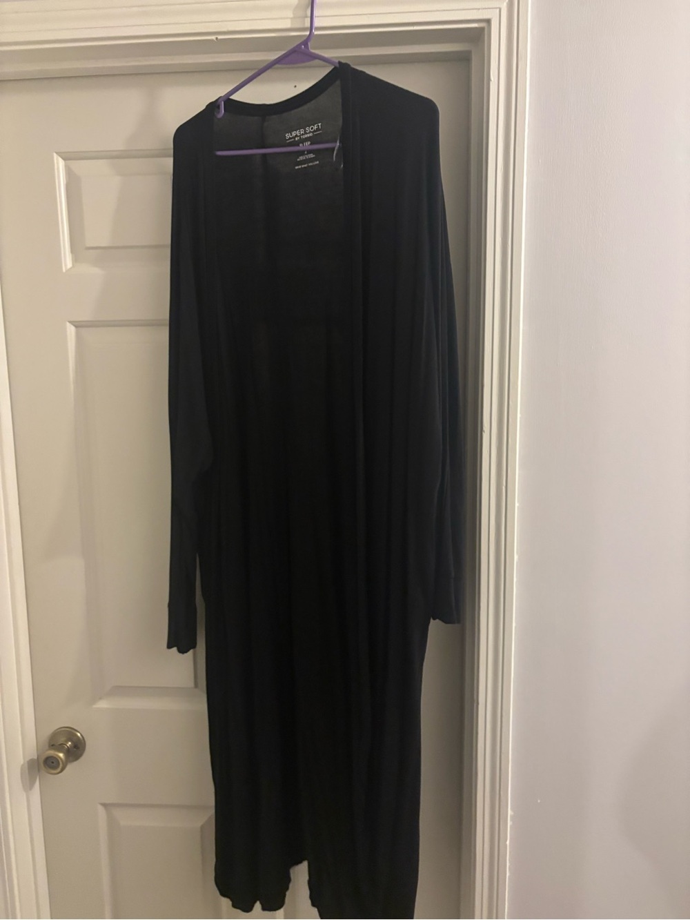 Torrid Super Soft Black Sleep Cardigan